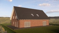 Ansicht 2 - Baubeginn erfolgt: Effizienzhaus A+, NEUBAU 130m²-DHH – auf tollem Grundstück